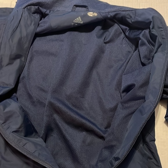 Adidas-M-University of Notre Dame-full zip, lined,embroidered,windbreaker/jacket - Picture 8 of 15